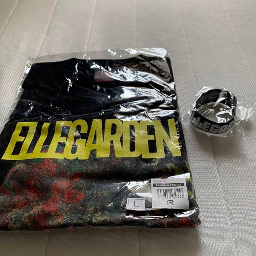 ELLEGARDEN ロンT 【Mサイズ】、ラババン Amazon.co.jp: ELLEGARDEN ロンT&ラババンセット Lサイズ 肩幅